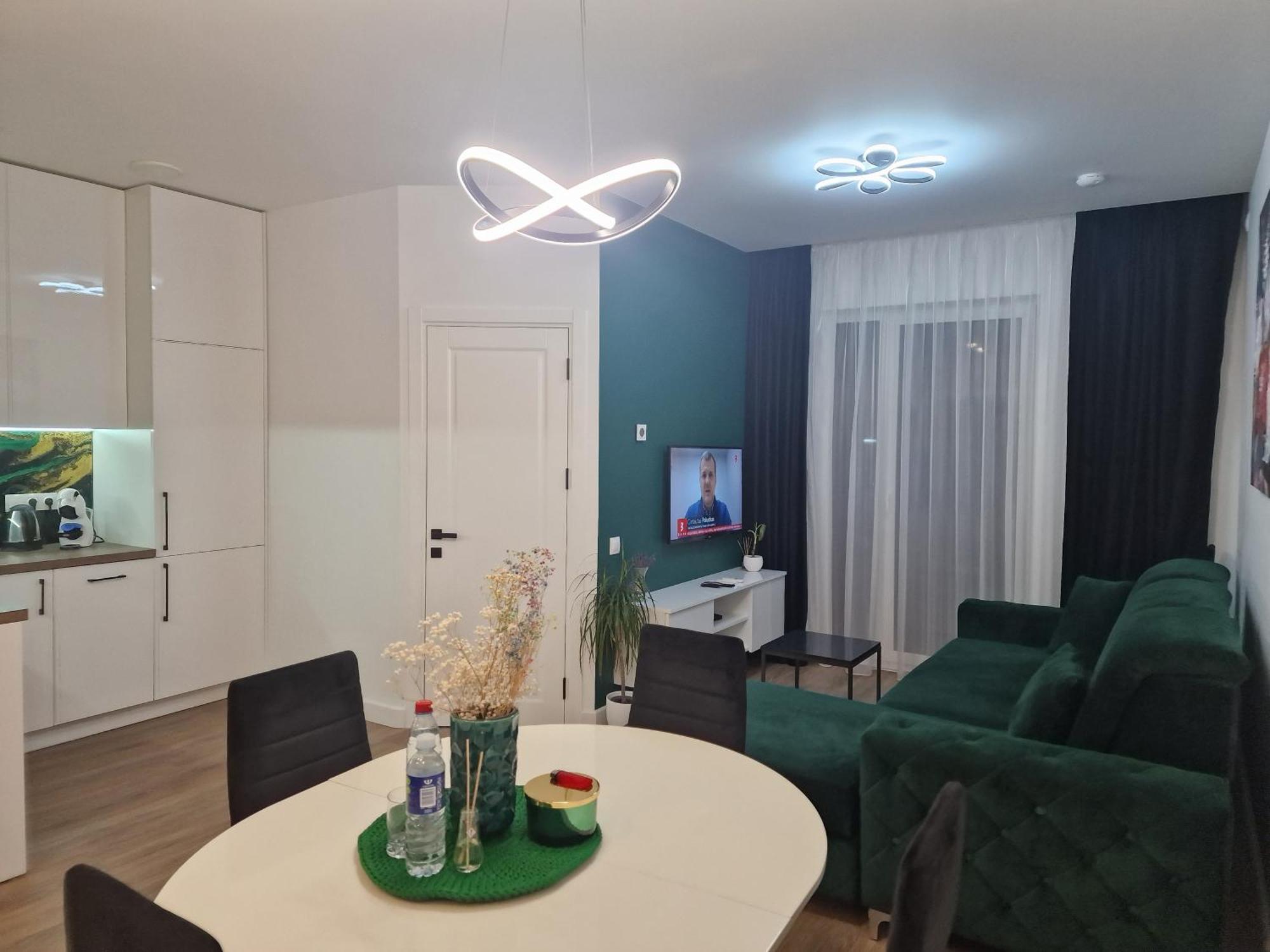 קלייפדה Apartamentai Ragaines Self Chec-In Free Parking מראה חיצוני תמונה