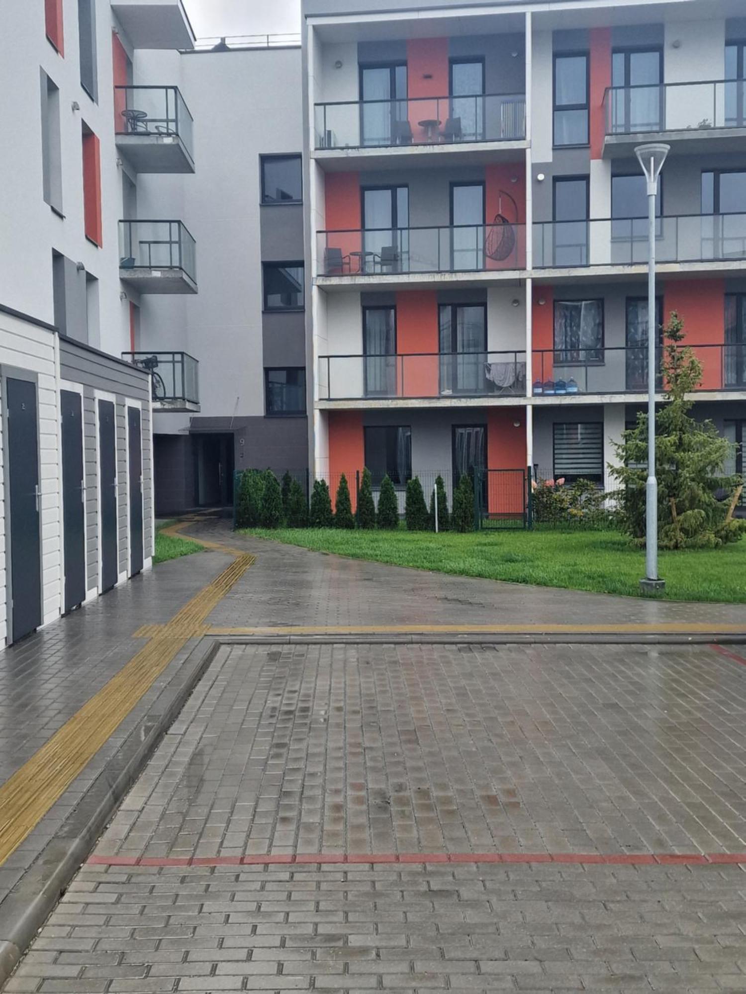 קלייפדה Apartamentai Ragaines Self Chec-In Free Parking מראה חיצוני תמונה
